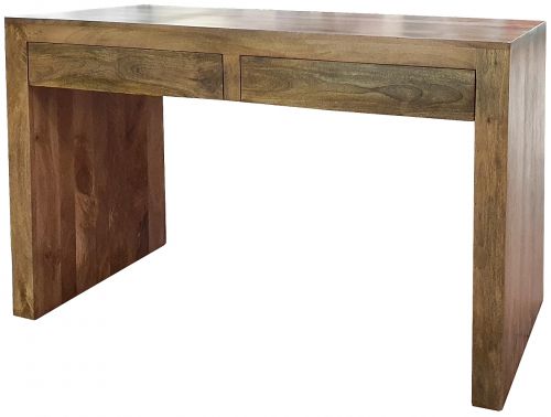 Prose drewniane biurko 120x60 z mango toffi